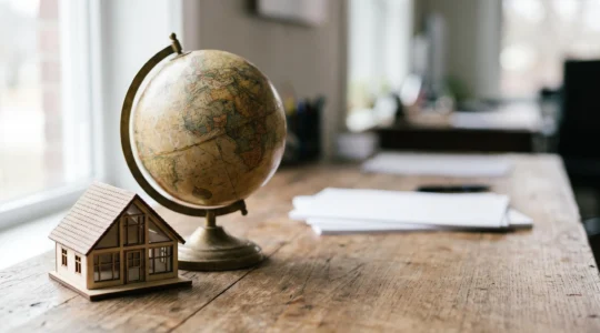Photographie éditoriale symbolisant la déclaration de revenus immobiliers et de source étrangère