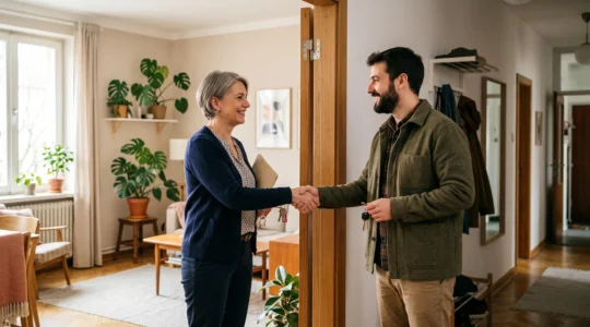 Photographie illustrant l'équilibre entre l'augmentation des revenus locatifs et le maintien d'une relation de confiance avec le locataire